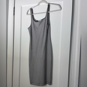 Zara NWOT Striped Bodycon Dress